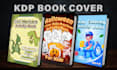 do high quality KDP low content book cover design