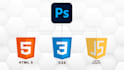 do responsive frontend web development, using HTML CSS  javascript