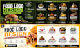 design food and restaurant logo