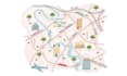 create a custom vector map for any location illustration