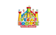 bounce house rental logo design