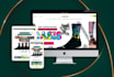create or design responsive wordpress website, elementor website or blog