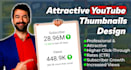 design attractive youtube thumbnails