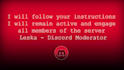 be your discord moderator and community manager