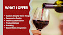 design highly profitable wine shopify store wine website