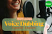 record a professional female voice over in latin spanish