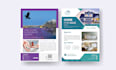 design real estate flyer, postcard, one pager, property listin, brochure
