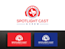create modern eye catching theater logo design