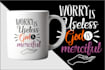 create custom mug designs or typography coffee mug designs