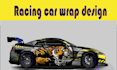 do a racing car wrap design