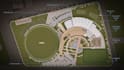 create a concept and 3d render of site plan, housing complex, urban development