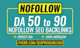 build 500 manual high da contextual SEO nofollow backlinks
