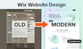 design or redesign a modern wix website with fast delivery and clean UI