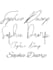 write 5 signatures in your name in different ways
