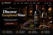 design wine shopify store liquor store beverages website wine ecommerce website