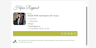 design a clickable HTML email signature