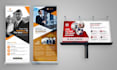 design attractive signage, rollup, billboard design