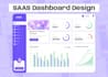 do uiux saas dashboard, CRM and admin panel design