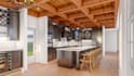 design kitchen and residential interior cabinet