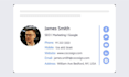 do clickable html email signature within 4hrs
