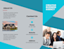 design professional trifold or bifold brochure