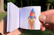 do a flipbook animation, drawn by hand