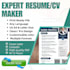 design resume and rewrite your cv as a professional CV maker
