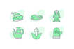 design flat vector icons or full color icons within 24 hours