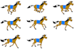 make characters sprite sheet for your game