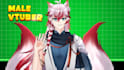 create custom live2d male vtuber model for avatar streamer