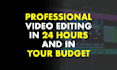 edit your corporate video and make it stunning and engaging
