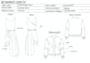 do tech pack sketch and clothing apparel technical sketch