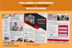 design a professional, creative, business and effective capability statement