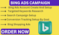 setup bing or google PPC campaigns and optimize your  ecommerce store