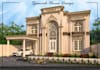create 3d house exterior design, realistic 3d rendering, 3d model