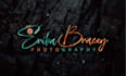 design fascinating photography, signature or watermark logo