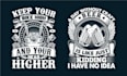 create any custom typography vector t shirt design