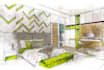 hand draw architectural interior and conceptual sketch
