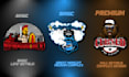 do logo cartoon and twitch gaming mascot design