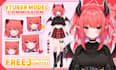 design and rig pro vtuber character in live2d for vtuber studio and vtuber model
