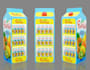 design 3d product display stand, retail display, posm and countertop display
