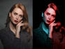 retouching and dual lighting your photo