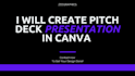 create canva presentations as a  canva expert