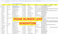 b2b email list direct mobile phone number with whatsapp