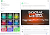 create social media design