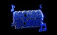 create a cinematic 3d chrome logo animation for your brand or music project