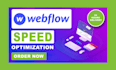 do webflow website speed optimization on google pagespeed insights and gtmetrix