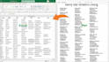 do the conversion of pdfs into excel spreadsheet