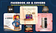 design creative social media images ads covers