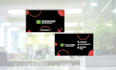 do professional resume, cv and flyer templates  business card